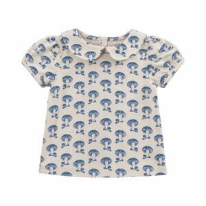 Kate Quinn Organics Peter Pan Top - Toadstool Mushroom Organic